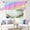 A4-pink, variant on Colorful Rainbow Curtains for Girls Bedroom 42Wx63H Inch Rod Pocket Ombre Cute Pastel Kids Room Decor Sky Clouds Star Art Printed Baby Nursery Princess Girly Living Room Window Drapes 2 Panel