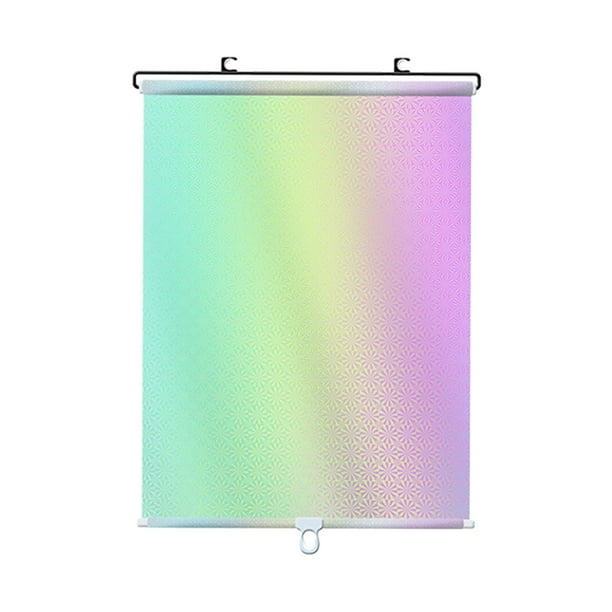 Cortina de sombra de ventana Zulema Cortina de privacidad 58x125cm Plata