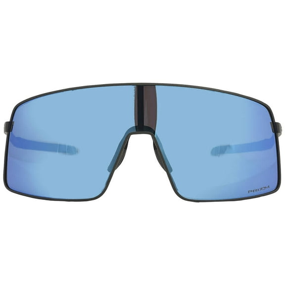 Oakley Mens OO6013 Sutro Ti Satin Lead Frame, Prizm Sapphire Lenses, 36MM