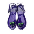 thumbnail image 3 of Fsqjgq Boho Sandals Women Slide Sandals Women Women Shoes Manufacturer Transparent Jelly Shoes Women Flat Slippers Summer Slippers Beach Jelly Size 40 Purple, 3 of 3