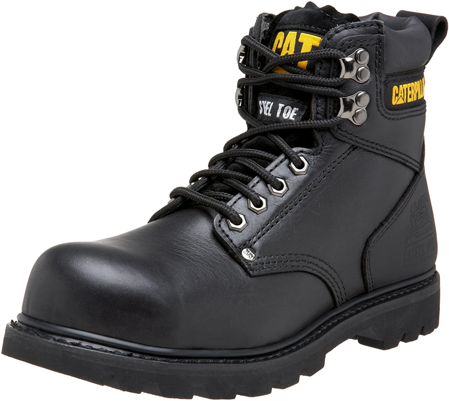 caterpillar steel toe work boots