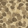 thumbnail image 1 of Ahgly Company Machine Washable Indoor Square Transitional Brown Area Rugs, 7' Square, 1 of 7