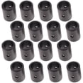 thumbnail image 1 of 16pcs Foosball Black End Caps Foosball Table Rod Plugs Iron Pole Safety Caps, 1 of 9