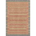 thumbnail image 2 of Addison Rugs Mayfield Premium Machine Washable Transitional Stripes Pewter Rectangle Rug, 9' x 12', 2 of 6