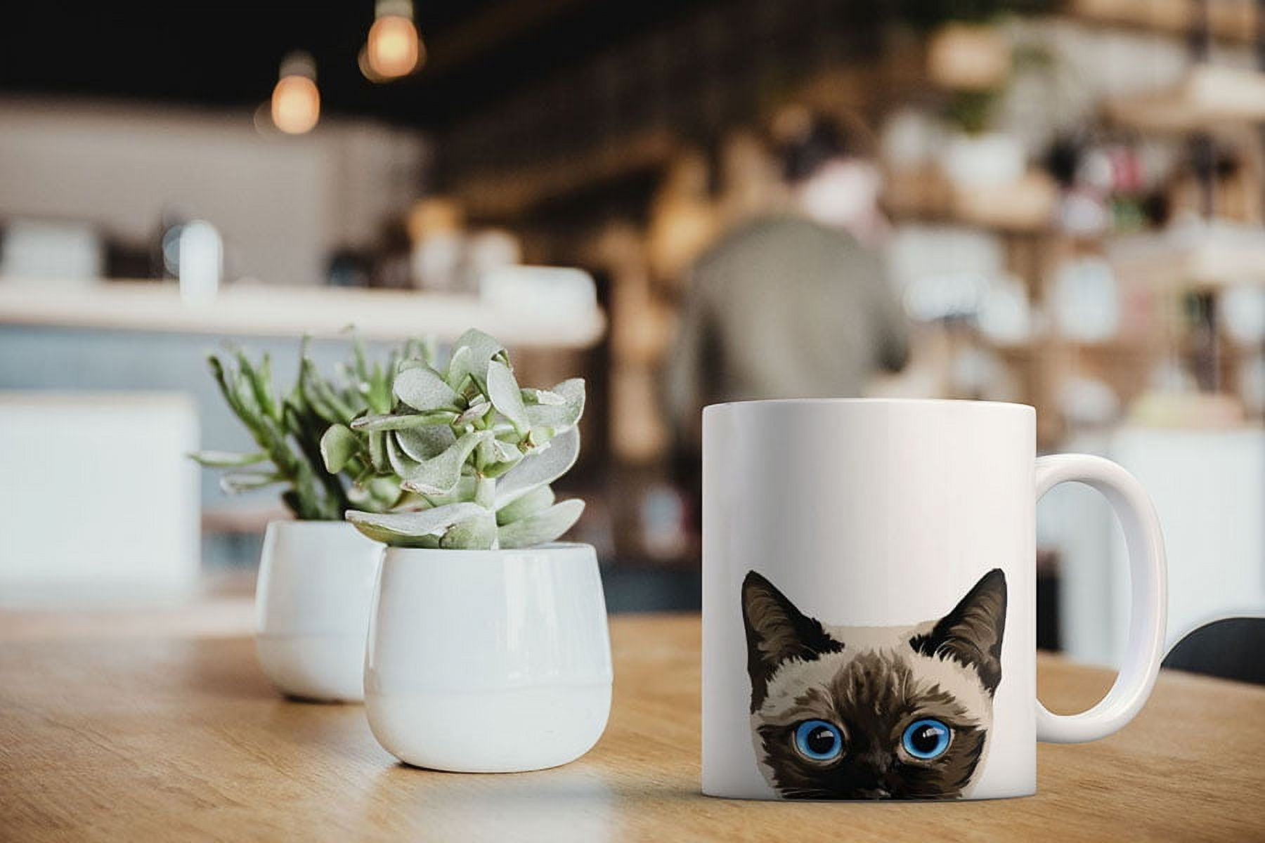 Creature Cups - 11 oz Mug - Cat Stretch (Peach) – Phoenix Gallery