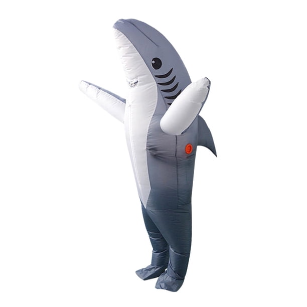 Disfraz Inflable Yinane de explosión Unisex Adulto Niños Ropa de Pascua 155-195cm Halloween gris