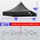 thumbnail image 5 of Cubierta Superior de Repuesto para Toldo de 10x10 pies para Carpa Plegable, 5 of 9