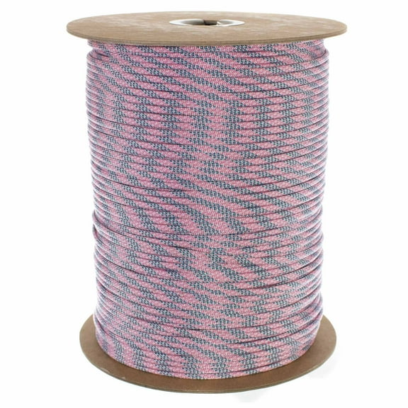 Paracord Planet 550 LB Type III 7 Strand 4mm Tactical Cord with Choices of 10, 20, 25, 50, 100, 250 & 1000 Foot Spools