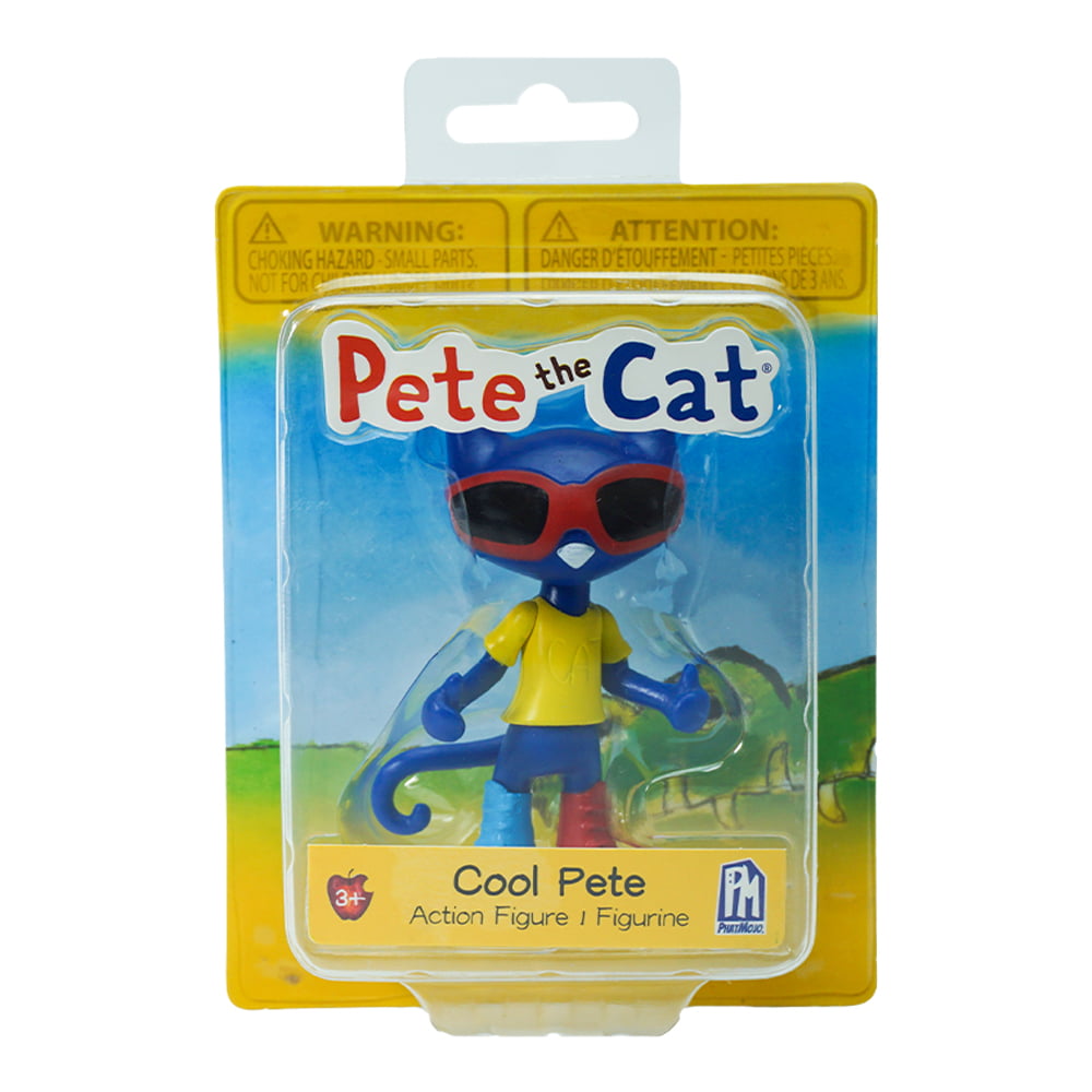 PETE THE CAT Mini 3" Cool Pete Action Figure New