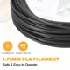 thumbnail image 3 of Uxcell 2 Pcs Filamento para bolígrafo 3D, 1.75mm Diámetro 33ft Longitud Recargas de Filamento PLA para bolígrafo de impresión 3D de 1.75mm, Negro, 3 of 7