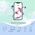 thumbnail image 5 of YUNOVA Donut-Shaped Wired Earbuds for Kids - Ergonomic Soft Ear Gels with Tangle-Free Cord, Cute Headphones for School/Travel, 3.5mm Metal Plug & Sweet Gift Box, 5 of 7