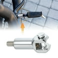 thumbnail image 3 of Unique Bargains Passenger Foot Peg Supports Mounts Clevis Kit Motorcycle Foot Peg for Harley Softail Silver Tone, 3 of 6