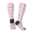thumbnail image 4 of Fotbe Seahorse and Starfish print Women's Men's Novelty Crew Socks Cotton Socks Knee High Socks for Walking,Running,Nurses,Pregnancy, 4 of 9