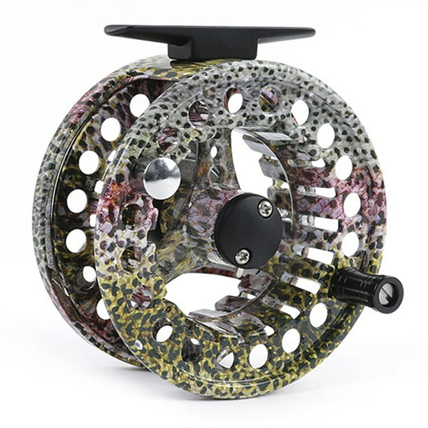 Fly Fishing Reel Aluminum Hand-changed Portable Spinning Wheel Sea