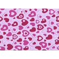 thumbnail image 1 of Ahgly Company Machine Washable Indoor Rectangle Transitional Blossom Pink Area Rugs, 2' x 5', 1 of 7