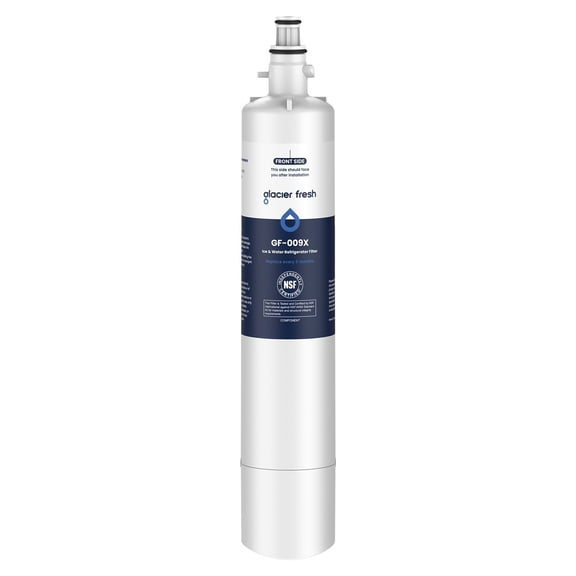 GLACIER FRESH Replacement for RPWFE, RPWF (Built-in CHIP) Refrigerator Water Filter, Compatible with GFE28GYNFS, GFE28GELDS, PFE28KELDS, PFE28KYNFS, GFD28GELDS, PWE23KELDS, PWE23KMKES, 1 Pack