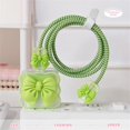 thumbnail image 1 of 3D Bow Shape Charging Case Protective Cable Winder Full Package Protect Wire Protection Anti Rupture For Women Girl For IPhone Style A 05, 1 of 6