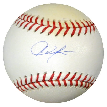 Austin Jackson Autographed Official MLB Baseball Chicago White Sox MLB Holo #LH254476