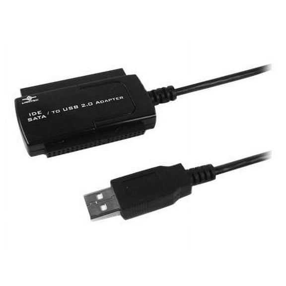Vantec CB-ISATAU2 SATA/IDE to USB 2.0 Adapter Supports 2.5-Inch, 3.5-Inch, 5.25-Inch Hard Disk Drives (Black)