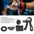 thumbnail image 3 of Grip Strength Trainer, Forearm Grip Exerciser Portable Ergonomic Black  for Adult, 3 of 8