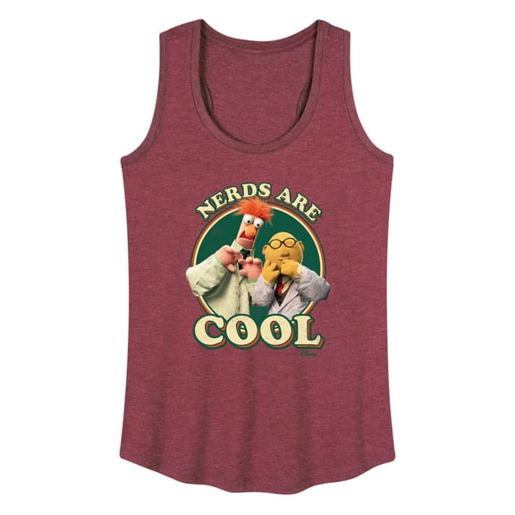 Muppets - Nerds Are Cool - Women's Racerback Tank Top