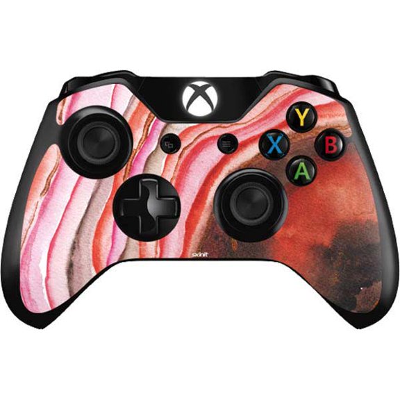 Skinit Geode Orange Watercolor Geode Xbox One Controller Skin