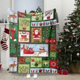 thumbnail image 5 of Neoyler Christmas Flannel Blanket Reindeer Snowflake Soft Cozy Throw for Couch and Bedroom Holiday Gift Suit for Women Warm Plush Nap Blanket Easy Care 39.4x29.5in Multicolor, 5 of 6