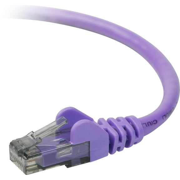 High Performance patch cable - 7 ft - purple