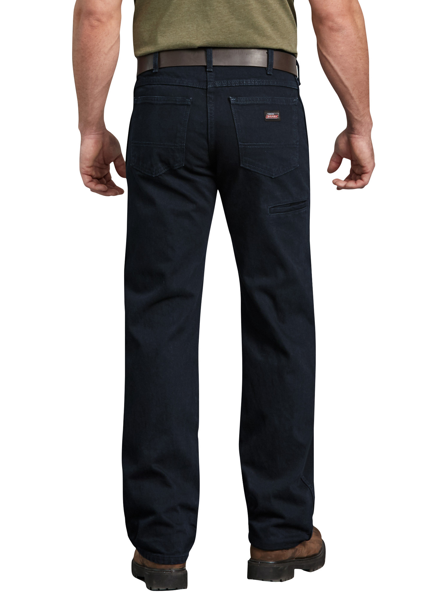 Genuine Dickies Men's Regular Fit 6 Pocket Jean with MultiUse Pocket