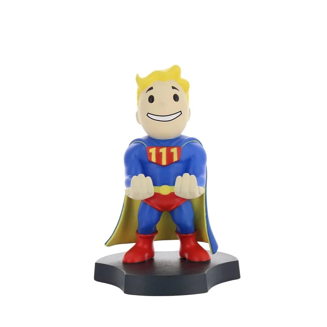 Exquisite Gaming Fallout: Toughness Vault Boy Mini Cable Guy Phone Stand
