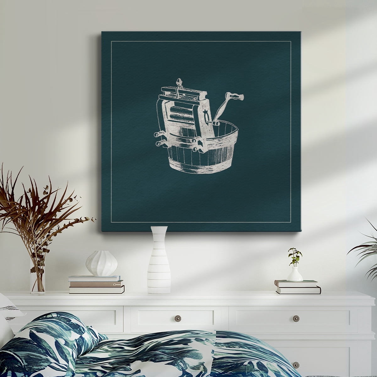 Wexford Home Laundry Tips I-Premium Gallery Wrapped Canvas, 16" x 16" - Ready to Hang