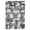 Black Grey, variant on ZACOO 2x6 Abstract Hallway Runner Rug Washable Rug Soft Non-Slip Low-Pile Rugs for Entryway, Black Grey