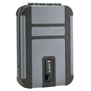 SnapSafe 75241 TrekLite Lock Box  TSA Combination Lock Safe Mechanical Dial Single Black/Gray
