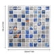 thumbnail image 2 of Pegatinas de mosaico 3D para decoración de pared de PVC autoadhesivas e impermeables para el hogar y la cocina, juego de 5 piezas, 2 of 8