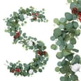 SLYNSHome Christmas Artificial Garland for Decoration,Xmas Fake Vines