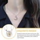 thumbnail image 5 of FELTECHELECTR 1 juego de collares para parejas, regalo de joyería, collar personalizado y elegante., 5 of 6