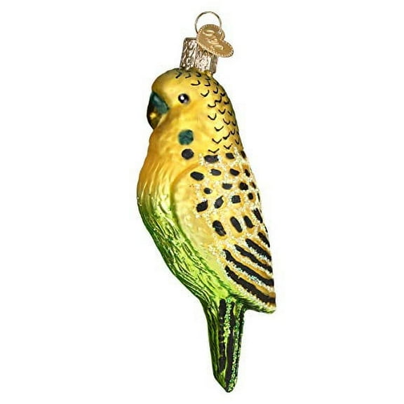 Old World Christmas Hanging Tree Ornament, Miniature Parakeet