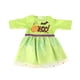 thumbnail image 2 of Ropa para muñecas de 18 pulgadas, disfraz de Halloween para muñecas, vestido de Halloween para muñecas de niña robusta, Verde, 2 of 9