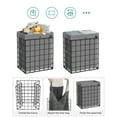 thumbnail image 6 of 90L Laundry Hamper Laundry Basket Collapsible Clothes Hamper Removable and Washable Liner for Bedroom Bathroom Black and Gray, 6 of 6