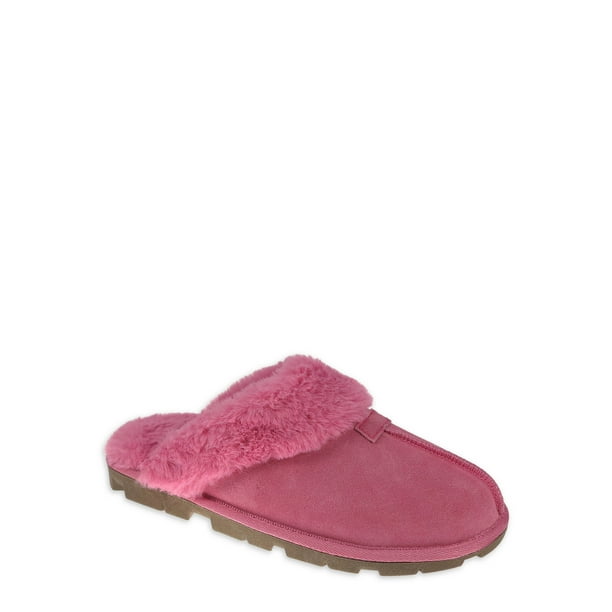 secret treasures classic suede clog slipper