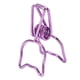 thumbnail image 4 of 100 Uds Clips de carpeta de gato dibujos animados lindos fuerza de sujeción fuerte Clips de cola hueca de Metal abrazaderas de papel suministros de oficina púrpura, 4 of 9