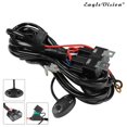 thumbnail image 1 of 14AWG 9-16V 300W LED Light Bar Wiring Harness With On/Off Relay Kit black, 1 of 5