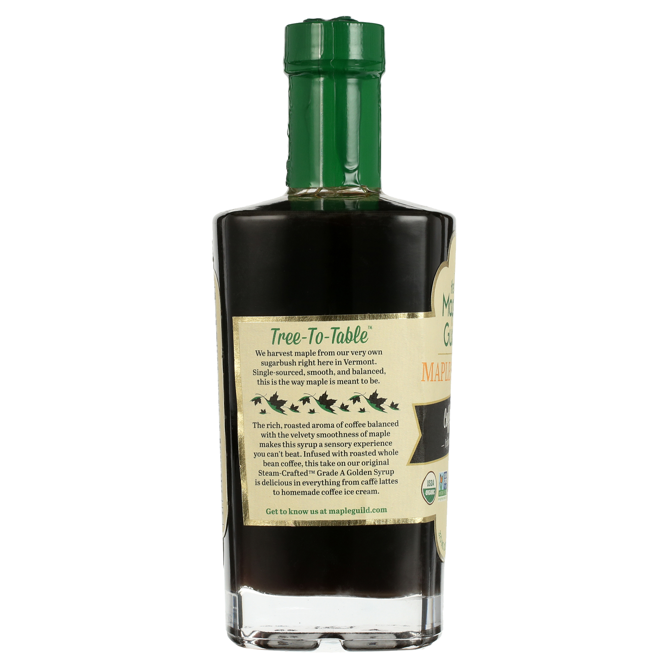 The Maple Guild, Coffee Infused Organic Maple Syrup, 375 ml