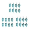 thumbnail image 4 of relayinert 8pieces Tree Decoration Eye-catching Pine Cone Decorations For Festive Lake Blue 3Set, 4 of 6