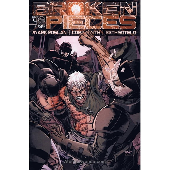 Broken Pieces (Vol. 1) #4 VF ; Aspen Comic Book