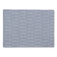 thumbnail image 3 of Martha Stewart Honeycomb Modern Farmhouse Reversible Fabric Placemat 4-Pack Set, Blue, 13"x17.5", 3 of 8