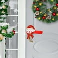 thumbnail image 3 of Festive Door Handle Cover Santa Claus Bell Decoration Protective Sleeve for Home Door Knob Christmas Holiday Decor, 3 of 5