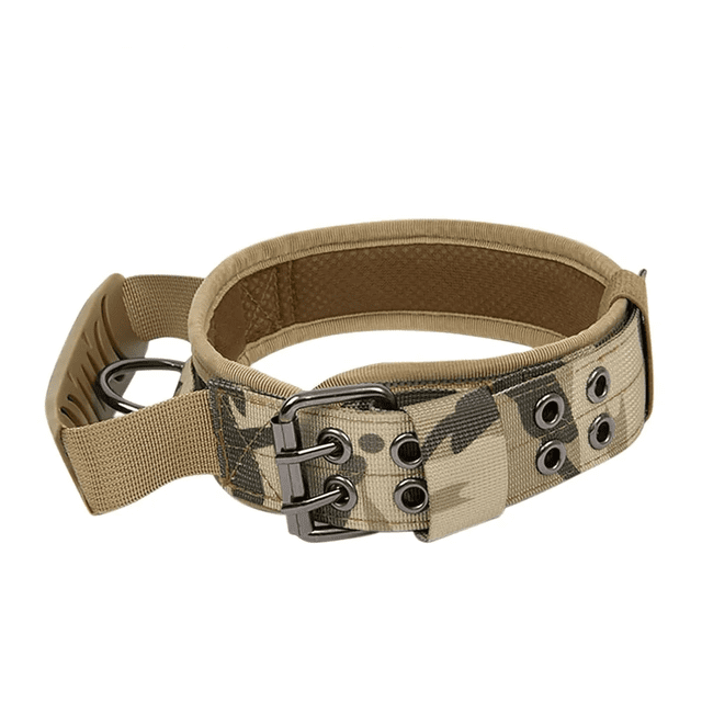 Collar Y Cuerda Para Perros M/ Malubero Camuflaje