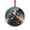 Pattern-4, variant on Crystal Glass Ornament Santa Claus Playing Hockey Ice Skate Sport Christmas Ornaments Crystal Hanging Sports Gifts for Hockey Lover Fans Holiday Present Ideas