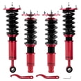 thumbnail image 1 of Maxpeedingrods Kit d'Abaissement de Suspension à Bobine pour Mitsubishi Eclipse 95-99 2e Gén. Amortisseurs Rouges, 1 of 6